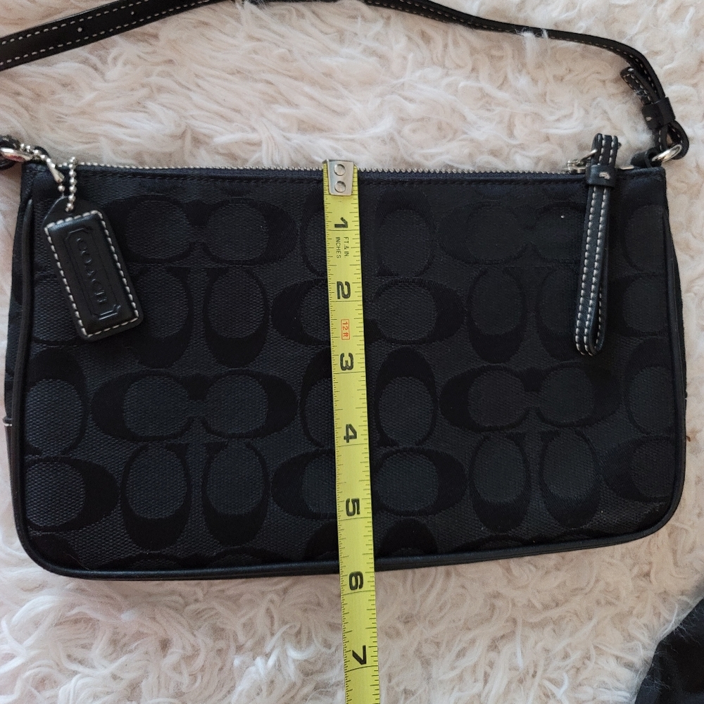 Coach black fabric crossbody - Picture 5 of 8